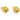 Push Back Stud Earring - Brass  - 316 stainless steel stud - 18K Real Gold Plating - 15.3gr - MJ102822 - MinjuanRong