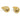 Push Back Stud Earring - Brass  - 316 stainless steel stud - 18K Real Gold Plating - 11.7gr - MJ102816 - MinjuanRong