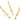 Push Back Stud Earring - BRASS316 STAINLESS STEEL STUDzircon - 18k Real Gold Plating - 9.9gr - MJ101555 - MinjuanRong