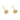 Push Back Stud Earring - Brass - Brass Stud - 18k real gold plating - 1.7gr - MJ102907 - MinjuanRong