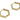 Huggie Hoop Wire Earring - brass - 18K Real Gold Plated Brass - 3.23gr - MJ200845 - MinjuanRong