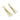 Huggie Hoop Wire Earring - Brass - Silver Stud - Cubic Zircon - 18k Real Gold Plating - 10.7gr. - MJ101174 - MinjuanRong