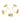 Push Back Stud Earring - Brass -  Imitation Silver Stud -  Sea Shell - Cubic Zircon - 18K Real Gold Plating - 2gr - MJ102878 - MinjuanRong