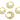 Clasp Back Earrings - Brass - Cubic Zircon - Imitation Silver - 18K Real Gold Plating - 14.4gr - MJ102940 - MinjuanRong