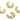 Push Back Stud Earring - Brass - 925 Silver Stud - 18K Real Gold Plating - 12.5gr - MJ102929 - MinjuanRong