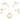 Push Back Stud Earring - Brass - Stainless Steel Stud - 18K Real Gold Plated Brass - 2.5gr - MJ201909 - MinjuanRong