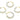 Clasp Back Earrings - Brass - Cubic Zircon - Imitation Silver - 14k real gold plating - 7.8gr - MJ102935 - MinjuanRong