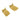 Push Back Stud Earring - Brass - Silver Stud - 18k Real Gold Plating - 6.9gr. - MJ101161 - MinjuanRong