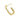 Push Back Stud Earring - Brass - Imitation Silver Stud - 18K Real Gold Plating - 2.6gr - MJ102943 - MinjuanRong