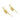 Push Back Stud Earring - Brass - 18k Real Gold Plating - 6.1gr - MJ101177 - MinjuanRong