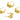 Push Back Stud Earring - Brass - 925 Silver Stud - 18K Real Gold Plating - 6.8gr - MJ102967 - MinjuanRong