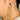Push Back Stud Earring - Brass - Silver Stud - 18k Real Gold Plating - 16.9gr - MJ101190 - MinjuanRong