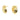 Push Back Stud Earring - Brass - 316 Stainless Steel Stud - 18K Real Gold Plating - 5.3gr - MJ104048 - MinjuanRong