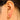 Huggie Hoop Wire Earring - Brass - Zircon - 18k real gold plated brass - 4.94gr - MJ201195 - MinjuanRong