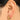 Huggie Hoop Wire Earring - Brass - 18K Real Gold Plating - 4.5gr - MJ101705 - MinjuanRong