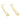 Push Back Stud Earring - Brass - 925 Silver Stud - 18K Real Gold Plating - 1.9gr - MJ103049 - MinjuanRong