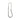 Push Back Stud Earring - Brass - Imitation Silver Stud - 18K Real White Gold Plating - 6.9gr - MJ103024 - MinjuanRong