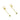 Push Back Stud Earring - Brass - 316 stainless steel stud - 18K Real Gold Plating - 11gr - MJ101337 - MinjuanRong