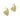Leverback Earring - Brass - Cubic Zircon - 18K Real Gold Plating - 4.3gr - MJ103127 - MinjuanRong