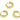 Huggie Hoop Wire Earring - Brass - 18K Real Gold Plating - 4.3gr - MJ101380 - MinjuanRong