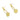 Push Back Stud Earring - Brass - 316 stainless steel stud - 18K Real Gold Plating - 6.1gr&nbsp; -MJ101327 - MinjuanRong