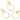 Push Back Stud Earring - Brass - 316 stainless steel stud&nbsp; -18K Real Gold Plating - 3.7gr - MJ101325 - MinjuanRong