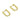 English Lock Earring - Brass - 18K Real Gold Plating - 3.8gr - MJ101364 - MinjuanRong