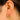 Huggie Hoop Wire Earring - brass - 18k real gold plated - 6.2gr - MJ200011 - MinjuanRong