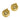 Hinged Back Earring - Brass - Brass Stud - 18k Real Gold Plating - 16.6gr -  MJ201749 - MinjuanRong