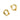 Push Back Stud Earring - brass - steel stud - 18k Real Gold Plating - 6.68gr - MJ200810 - MinjuanRong