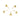 Push Back Stud Earring - BRASS - 316 Stainless Steelstud - 18k Real Gold Plating - 3.35gr - MJ201110 - MinjuanRong