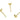 Push Back Stud Earring - Brass - 316 Stainless Steel Stud - 18k Real Gold Plating - 2.2gr -  MJ101799 - MinjuanRong