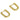EnglishLock Earring - Brass - 18k Real Gold Plating - 4.2gr - MJ201742 - MinjuanRong
