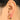 Huggie Hoop Wire Earring - Stainless Steel - 316 stainless steel stud - Gold Tone Vacuum  Plating - 4.2gr. - MJ101110 - MinjuanRong