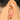 Huggie Hoop Wire Earring - Stainless Steel - 316 stainless steel stud - Gold Tone Vacuum  Plating - 4.3gr - MJ101136 - MinjuanRong