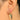 Huggie Hoop Wire Earring - brass - cubic zircon - 18k Real Gold Plating - 5.97gr - MJ200838 - MinjuanRong