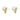 Push Back Stud Earring - Imitation Silver Stud - Brass - Sea Shell - 18K Real Gold Plating - 2.1gr - MJ102981 - MinjuanRong