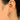 Push Back Stud Earring - Brass - Brass Stud - Zircon - 18k Real Gold Plating - 8.4gr - MJ201722 - MinjuanRong