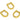 Clip Earring - Stainless Steel - Gold Tone Vacuum  Plating - 4.9gr. - MJ101143 - MinjuanRong