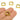 Clip Earring - Stainless Steel - Gold Tone Vacuum  Plating - 5.5gr - MJ101139 - MinjuanRong
