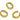 Clip Earring - Stainless Steel - Gold Tone Vacuum  Plating - 5.5gr. - MJ101148 - MinjuanRong