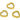 Clip Earring - Stainless Steel - Gold Tone Vacuum  Plating - 4.9gr. - MJ101135 - MinjuanRong