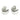 Push Back Stud Earring - Brass - 316 Stainless Steel Stud - 18K Real White Gold Plating - 10.1gr - MJ103938 - MinjuanRong