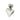 Push Back Stud Earring - Brass - 316 Stainless Steel Stud - 18K Real White Gold Plating - 7.7gr - MJ103950 - MinjuanRong