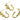 Push Back Stud Earring - Brass - Brass Stud - Zircon - 18k Real Gold Plating - 7.5gr - MJ201748 - MinjuanRong