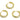 Huggie Hoop Wire Earring - Brass  - Cubic Zircon - 18K Real gold plating - 5.1gr - MJ102078 - MinjuanRong