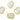Push Back Stud Earring - Imitation Silver Stud - Brass - Sea Shell - 18K Real Gold Plating - 2.7gr - MJ102979 - MinjuanRong