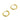Huggie Hoop Wire Earring - Brass - 18K Real Gold Plating - 2.5gr - MJ101667 - MinjuanRong
