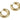Huggie Hoop Wire Earring - Stainless Steel - Stainless Steel Stud - Gold Tone Vacuum Plating - 15.6gr - MJ200279 - MinjuanRong