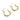 Push Back Stud Earring - brass - 925 silver needle - 18k Real Gold Plating - 5.2gr - MJ200956 - MinjuanRong